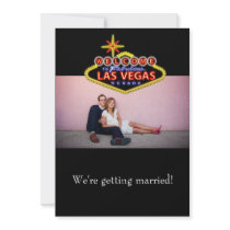 Faire-part de mariage de Las Vegas