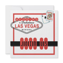 Faire-part de mariage de Las Vegas