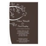 Faire-part de mariage de thème de pin de Pinecone invitations