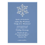 Faire-part de mariage en cristal hivernal 2 de flo