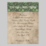 Faire-part de mariage fleuri blanc et floral d'alp invitations