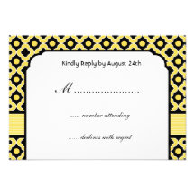 Faire-part de mariage géométrique moderne