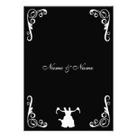 Faire-part de mariage lesbien - jeune mariée et je