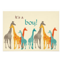Faire-part de naissance de la savane