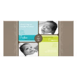 FAIRE-PART DE NAISSANCE DE PHOTO DE JUMEAUX : : 2L CARTES AVEC PHOTO