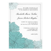 Faire-part floral de faire-part de mariage