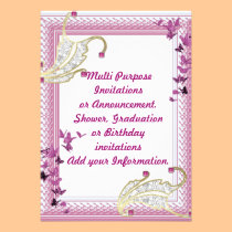 Faire-part multi d'invitation de partie de but invitations