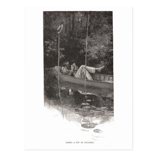 Faire un peu de la lecture cartes postales