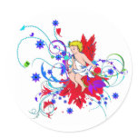 Fairie à ailes rouges (modèle)