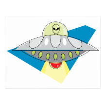 Faisceau d'UFO Cartes Postales