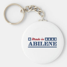 Fait à Abilene Porte-clef