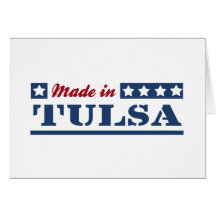 Fait à Tulsa Cartes De Vœux
