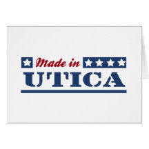 Fait à Utica Cartes De Vœux