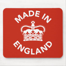 Fait dans le tapis de souris de l'Angleterre