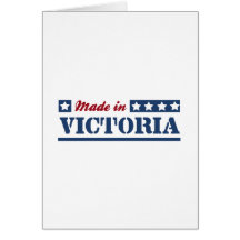 Fait dans Victoria Cartes De Vœux