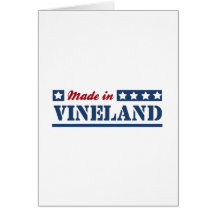 Fait dans Vineland Cartes De Vœux