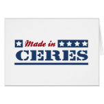 Fait dedans Ceres Cartes De Vœux