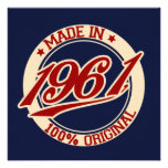 Fait en 1961 faire-parts