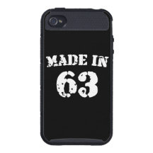 Fait en 1963 coques iPhone 4