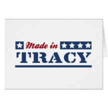 Fait en Tracy Carte De Vœux