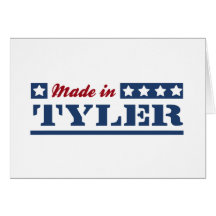 Fait en Tyler Cartes De Vœux