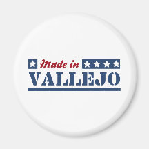 Fait en Vallejo Aimant Pour Réfrigérateur