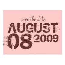 faites gagner la date - personnaliser carte postale