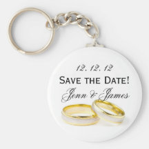 Faites gagner la date ! Porte - clés d'anneau de m Porte-clés