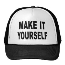 Faites-lui vous-même la casquette de baseball fait