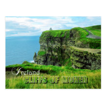 Falaises de Moher, comté Clare, Irlande Carte Postale