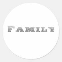 Familie Ronde Stickers