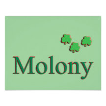 Famille de Molony Faire-part