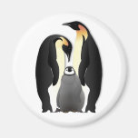 famille de pingouin aimants pour réfrigérateur