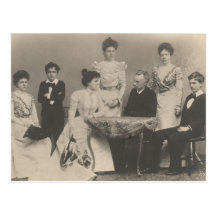 Famille royale (parents Sissi) de la Bavière #041B Carte Postale