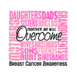 Family Square Breast Cancer Tee Shirts