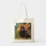 Fan d'orang-outan sac en toile