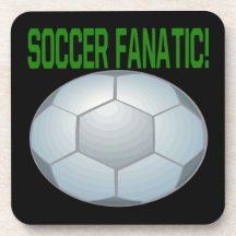 Fanatique du football sous-bock
