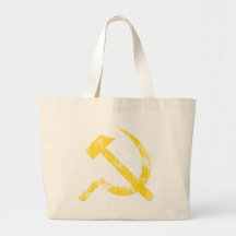 Faucille jaune de marteau sacs