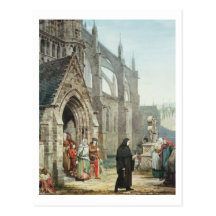 Faust et marguerite des prés, 1857 (la semaine sur cartes postales