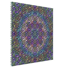 faux metaalpatroon gallerij wrapped canvas