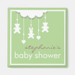 Faveur mobile neutre de baby shower de bébé doux aimants pour réfrigérateur
