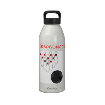 FAVEURS de bouteille d'eau d'ÉQUIPE de BOWLING