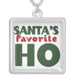 Favori de Santa HO Pendentif Personnalisé