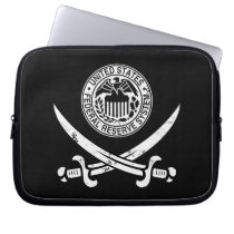 Federal Reserve piratent le logo housses pour ordinateur portable