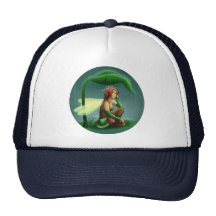 Fée de pluie casquettes