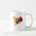 Fée et fleur mug à café