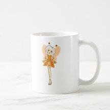 fée orange mug à café