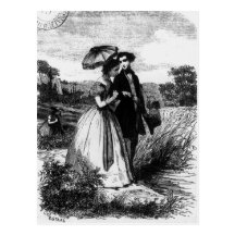 Felix de Vandenesse et Madame de Mortsauf Carte Postale