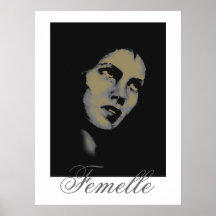 Femelle Affiche