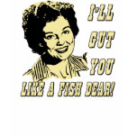 Femme au foyer psychopathe t-shirts